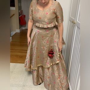 Golden Goddess Lehenga